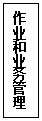 文本框: 作業和業務管理
