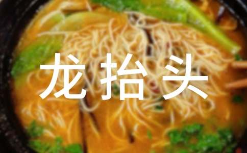 二月二龍抬頭主題活動方案